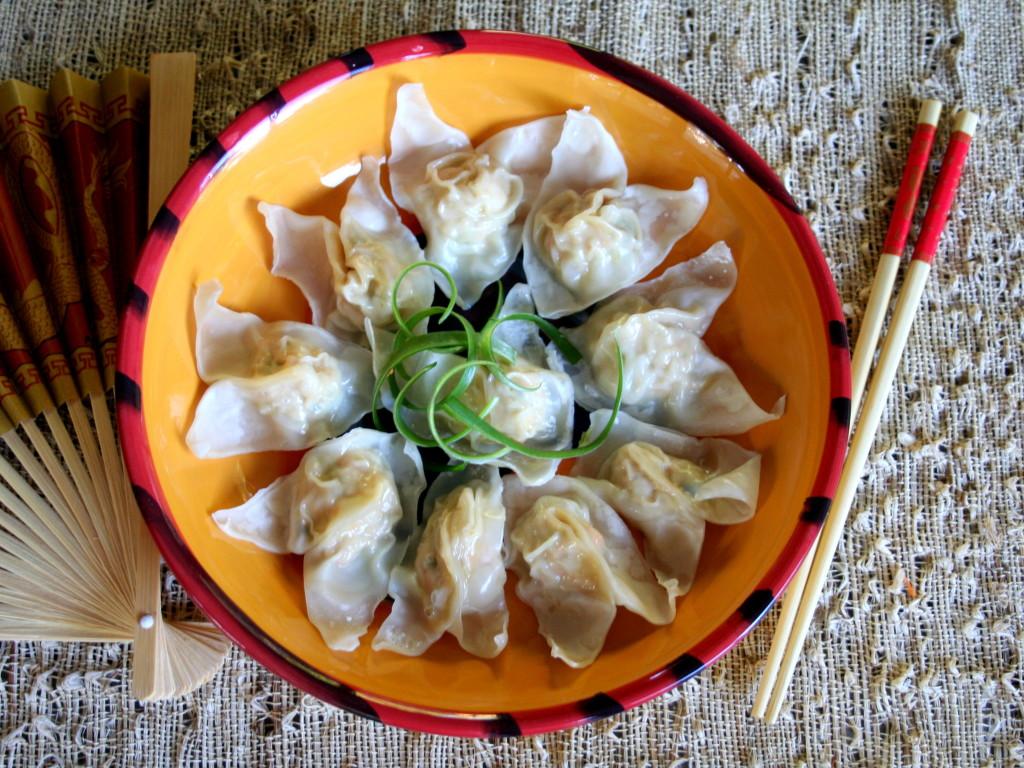 Chicken & Vegetable Steamed Wontons - Food Literacy Center