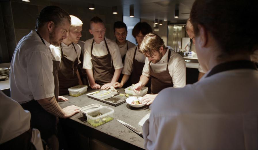 René Redzepi in NOMA: MY PERFECT STORM, a Magnolia Pictures release. Photo courtesy of Magnolia Pictures. Photo credit: Pierre Deschamps