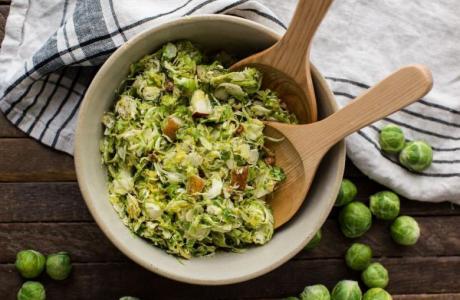 Brussels Sprout & Pear Salad