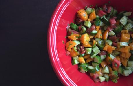 Israeli Chopped Salad