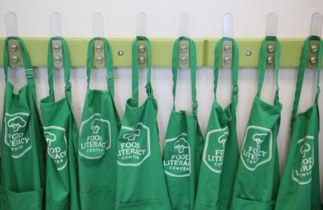 Food literacy center green aprons
