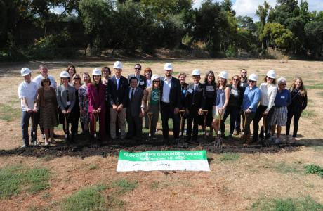 Groundbreaking - photo by Adam Gottlieb