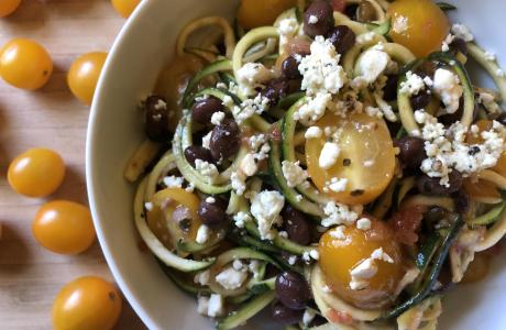 Zucchini Noodle Salad