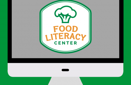 Computer with logo