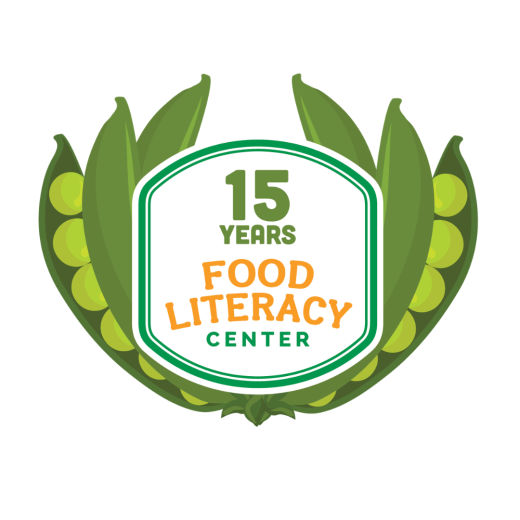 Food Literacy Center 15 year logo
