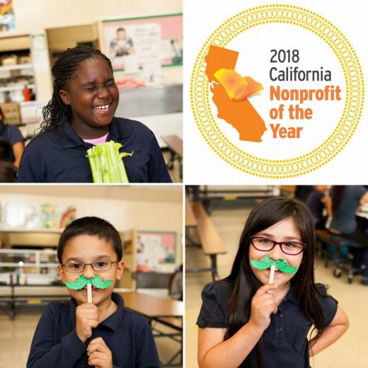 Food Literacy Kids & California Nonprofit of the Year logo