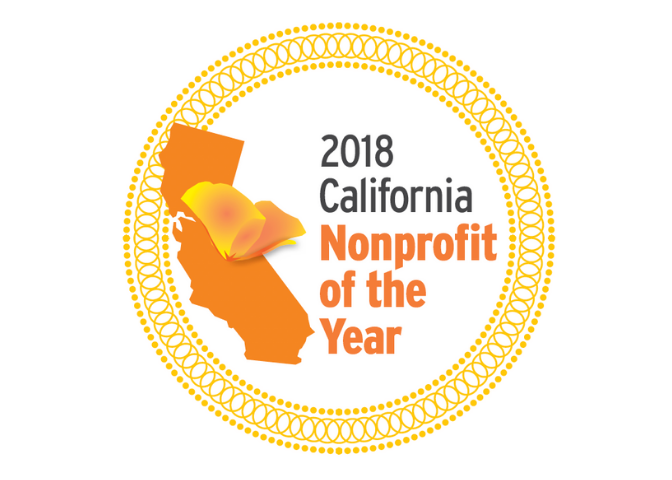 California Nonprofit of the Year logo