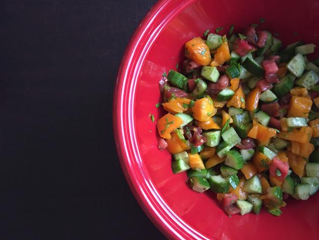 Israeli Chopped Salad