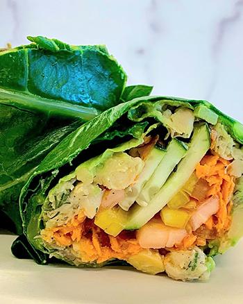 Collard Green Wrap