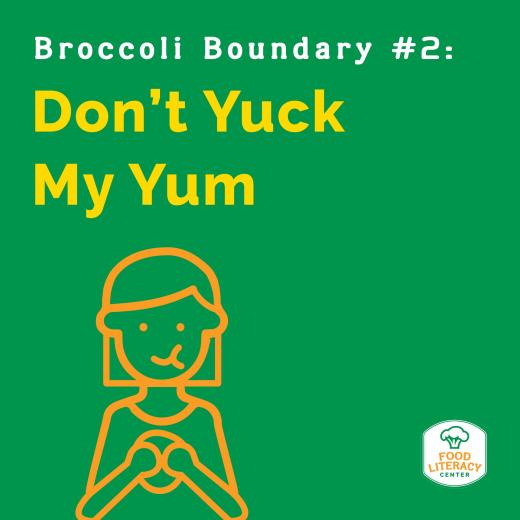 Don't Yuck My Yum