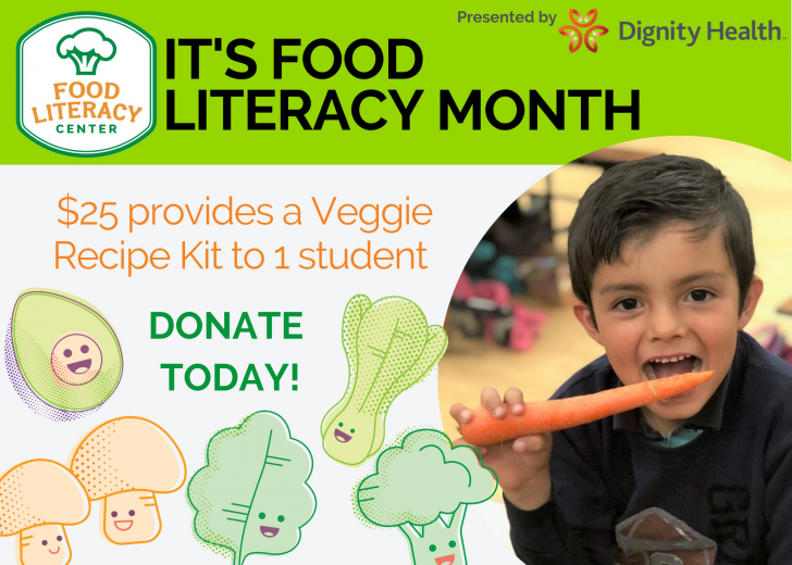 Food Literacy Month graphic