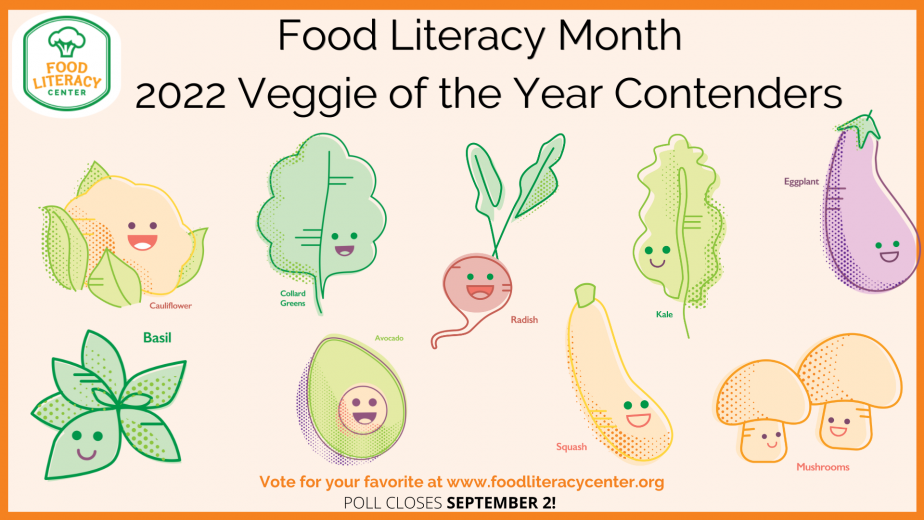 Graphic of veggies
