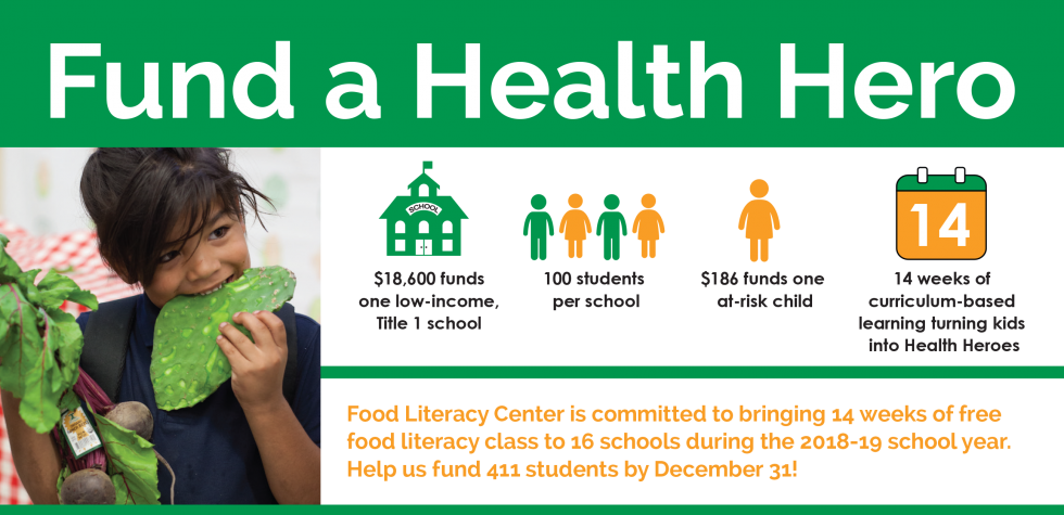 Fund a Health Hero graphic