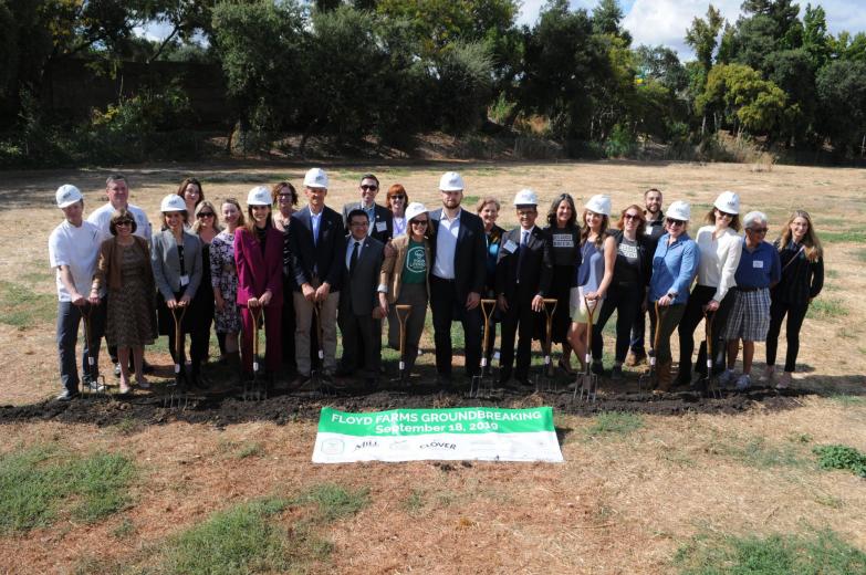 Groundbreaking - photo by Adam Gottlieb