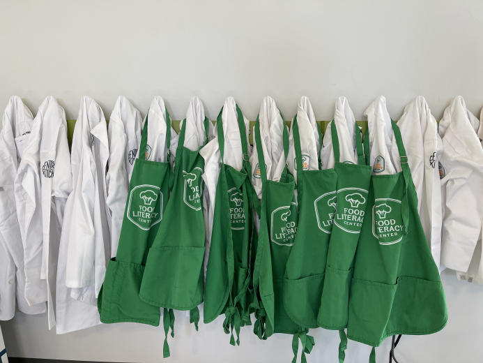Student chef coats and aprons