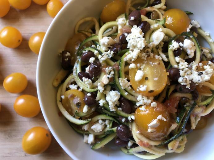 Zucchini Noodle Salad