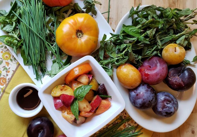 Stone Fruit Salad
